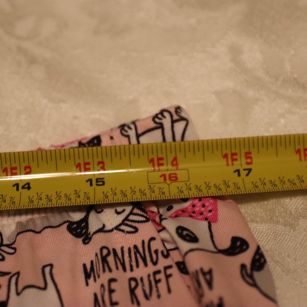 Secret Treasures Mornings are Ruff Dog Print Pajama Pants pants size Large - Picture 6 of 13
